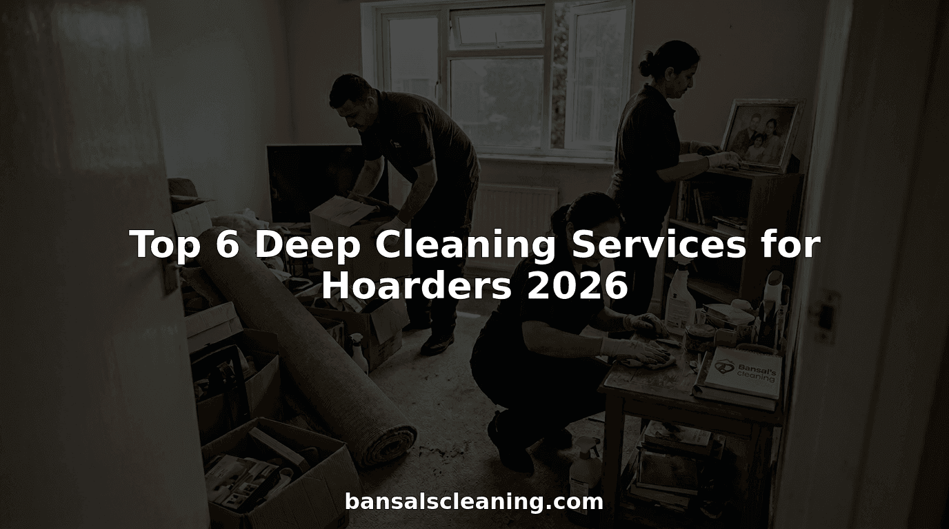 Top 6 Deep Cleaning Services for Hoarders 2026